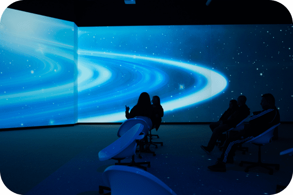 Intro zone - Stargazer Monterrey: realidad virtual inmersiva en el espacio